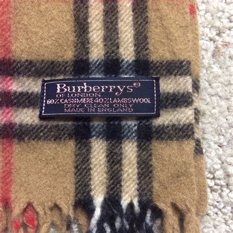 blue burberry scarf replica|vintage burberry scarf label.